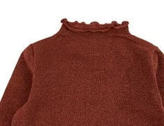 Name It spiced apple glitter top